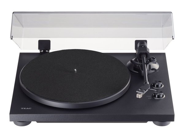 Teac TN-280BT-A3/B - Giradischi con trasmissione a cinghia - Manuale - Nero - Alluminio - 33,45 Giri