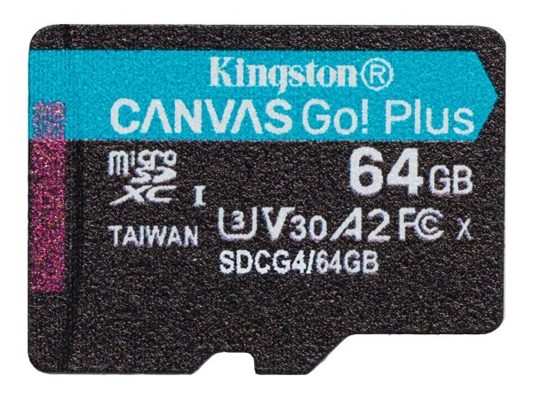 Kingston Canvas Go Plus microSDXC - Extended Capacity SD (MicroSDHC)