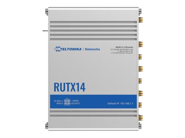 Teltonika RUTX14 LTE Router - Router - WLAN