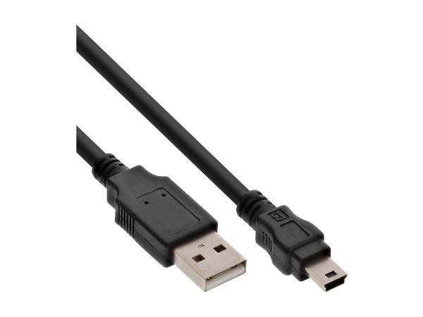 InLine Cavo USB 2.0 Mini - Am/ Bm(5pol.) - Sony - Casio - Palm - Canon - HP - 0,3m