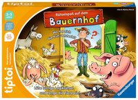 Ravensburger tiptoi Rätselspaß auf dem Bauernhof