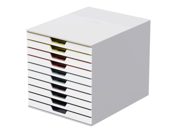 Durable VARICOLOR Mix 10 - Plastica - Multicolore - Bianco - Paesaggio/Ritratto - 10 cassetto/casset