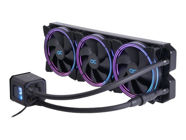 Alphacool Eisbaer Aurora 420 - Processore - Idraulico - 4 piedini - 3-pin - 2800 Giri/min - 3 ventol