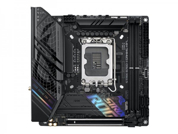 ASUS ROG STRIX B760-I GAMING WIFI - Intel - LGA 1700 - Intel® Celeron® - Intel® Core™ i3 - Intel® Co