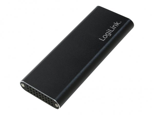 LogiLink UA0314 - Box esterno SSD - M.2 - SATA - 10 Gbit/s - Collegamento del dispositivo USB - Nero