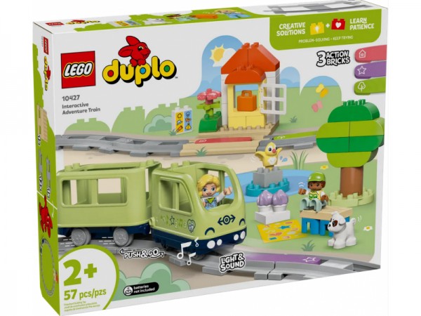 LEGO duplo Interaktive Abenteuer-Eisenbahn 10427