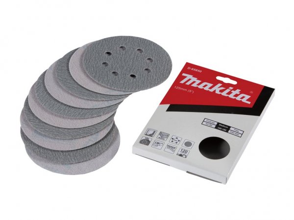 Makita Schleifpap. Kl. 125mm K120 10