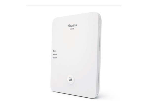 Yealink W80B - 1,8 - 1,9 GHz - 300 m - SNTP/NTP - VLAN - SIP v1 - SIP v2 - UDP/TCP/TLS - DHCP - HTTP