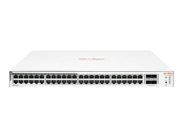HPE Networking Networking Instant On Switch 48p Gigabit CL4 PoE 4p SFP 370W 1830 - Gestito - L2 - Gi
