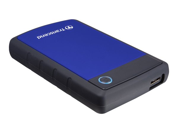 Transcend 1TB StoreJet 25H3 - 1 TB - 2.5" - 3.2 Gen 1 (3.1 Gen 1) - 5400 Giri/min - Nero - Blu