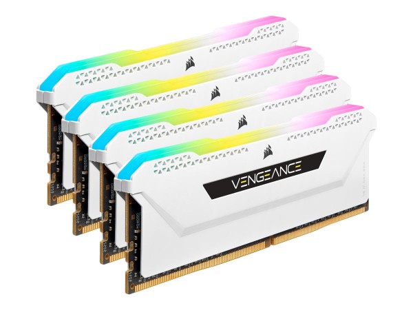 Corsair Vengeance RGB Pro CMH64GX4M4E3200C16W - 64 GB - 4 x 16 GB - DDR4 - 3200 MHz - 288-pin DIMM -
