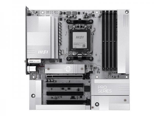 MSI PRO B850M-A WIFI PZ - Motherboard - micro ATX - Socket AM5 - AMD B850 Chipsa... - Scheda madre -