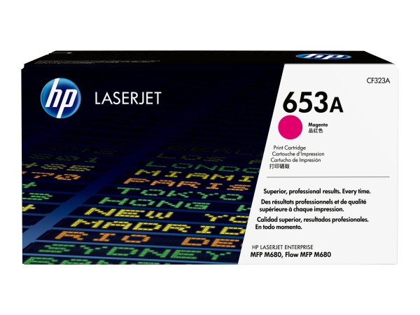 HP Cartuccia toner originale magenta LaserJet 653A - 16000 pagine - Magenta - 1 pz