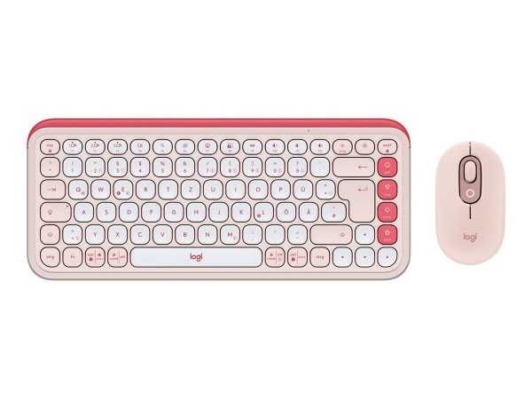 Logitech Pop Icon Combo - Tastatur-und-Maus-Set - Tastiera - 400 dpi