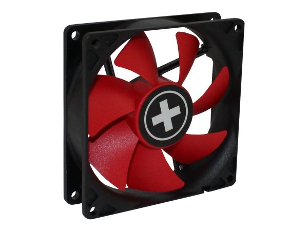 Xilence XPF80.R - Ventilatore - 8 cm - 15000 Giri/min - 17 dB - 18,61 pdc/min - Nero - Rosso