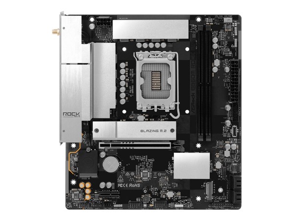 ASRock B860M Rock WiFi Mainboard micro ATX LGA1851 Intel B860 - Scheda madre - Intel Sockel 1851 (Co