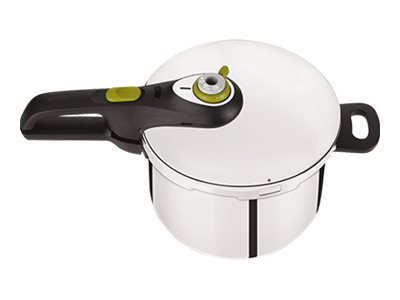 TEFAL P25307 - 6 l - Keramik - Gas - Halogen - Induktion - Versiegelte Platte - Schwarz - Edelstahl
