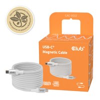 Club 3D Usb Type C ->C weiß Bi-Direktional Kabel Usb-C - Cavo - Digitale/dati