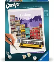 Ravensburger CreArt - Farbenfrohes Lissabon