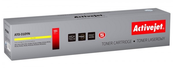 Activejet ATO-310YN toner for OKI 44469704 - 2000 pages - Yellow - 1 pc(s)