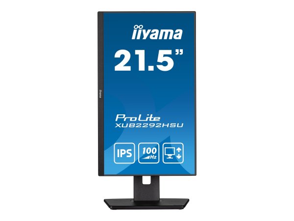 Iiyama ProLite XUB2292HSU-B6 - 55,9 cm (22") - 1920 x 1080 Pixel - Full HD - LED - 0,4 ms - Nero