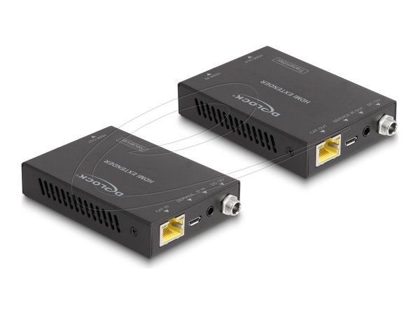 Delock HDMI Extender Setüber Cat.6 Kabel 4K 60 Hz - Cavo/adattatore - Digitale/display/video