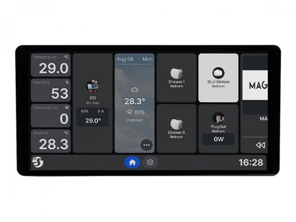 Shelly Wall Display X2i Black