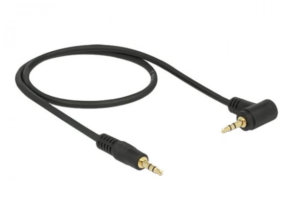 Delock Audiokabel Klinke Stecker> schwarz - Cavo - Audio/multimedia