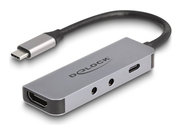 Delock USB Type-C Adapter zu HDMI - Adattatore - Digitale/dati