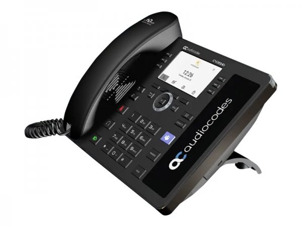 AudioCodes C435HD - IP Phone - Nero - Cornetta cablata - Android - Info SIP - Pulsanti