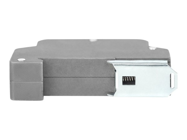 DIGITUS Surge protector PoE (RJ45) - montaggio su guida DIN - indoor - Grigio - Zinco - IP40 - Cina