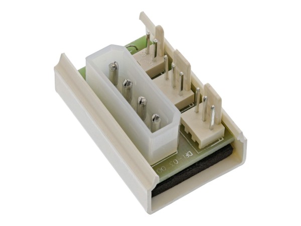 InLine Moltiplicatore porte alimentazione 2 ventole 3pin - 12V