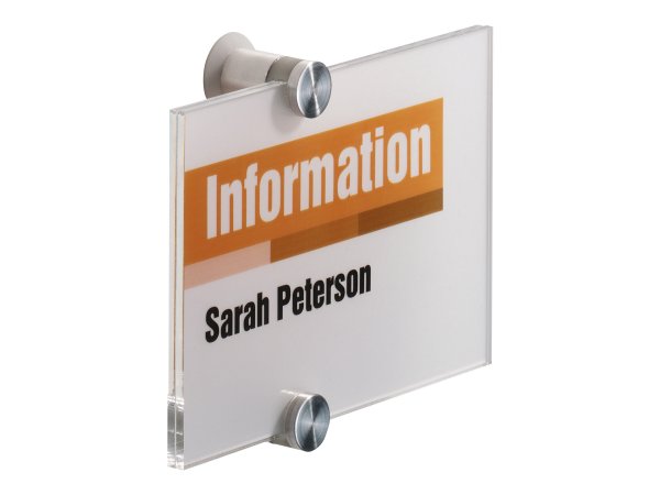 Durable Crystal Sign - Trasparente - 148 mm - 105 mm