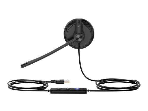 Yealink UH34 Dual UC - Cablato - Ufficio - 20 - 20000 Hz - 118 g - Auricolare - Nero