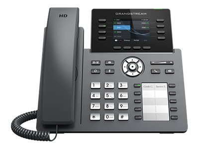 Grandstream GRP2634 - IP Phone - Nero - Cornetta cablata - In-band - Fuori banda - Info SIP - Superv