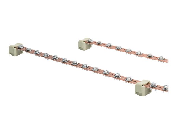 DIGITUS Guide di equalizzazione potenziale - 770 mm - Barra di terra - Rame