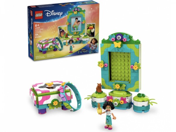 LEGO 43239 Disney Mirabels Fotorahmen und Schmuckkassette