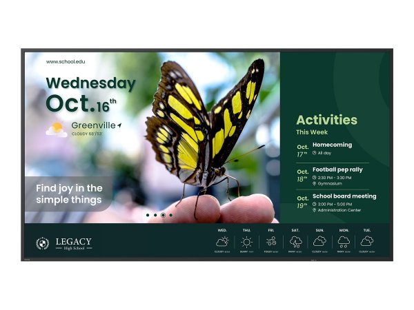 BenQ 139.7cm 55" ST5504 Android 14 UHD 2xHDMI 350nits