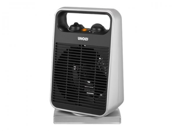 UNOLD 86116 - Riscaldatore ambiente elettrico con ventilatore - 75° - 1,45 m - CE - Interno - Pavime