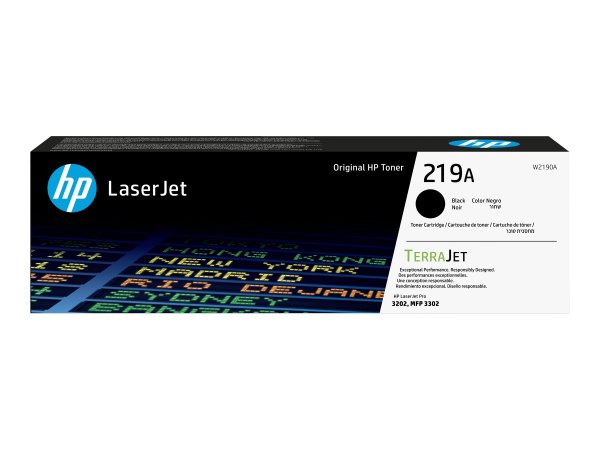 HP Toner W2190A 219A Schwarz - Originale - Unità toner