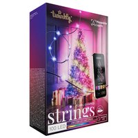Twinkly Candies LED Christmas tree lights TWKP100RGB-T 6 m 100 pearl-shaped
