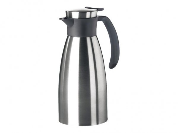 EMSA Isolierkanne Soft Grip 1.0 l silber schwarz