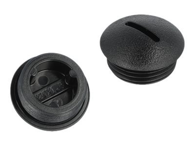 Delock Verschlussstopfen M20 x 1.5 schwarz 10 Stück