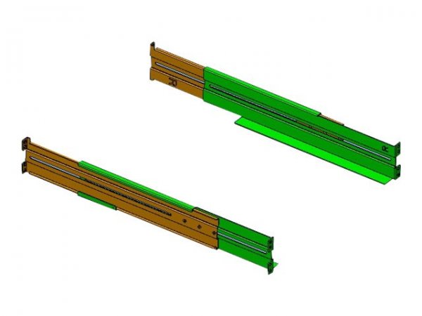 BlueWalker RK7 - Guida per scaffale - 1U - 38,1 mm - 4,45 cm - 2 pz - 1,65 kg