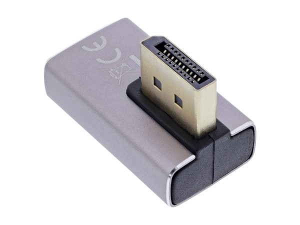 InLine Adattatore DisplayPort 1.4 - DisplayPort - 90° verticale
