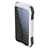 BOOMPODS Neutron Solar Solar-Powerbank 10.000 mAh weiß