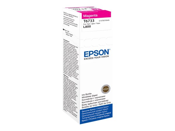 Epson Nachfülltinte C13T67334A magenta 673 T6733 - Originale - Ricarica