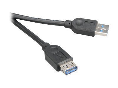 Akasa USB 3.0 cable Ext - 1,5 m - Maschio/Femmina - Nero