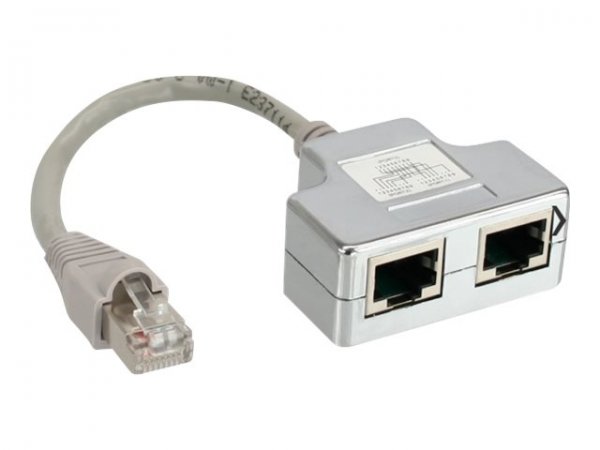 InLine Duplicatore di porte ISDN - da 1x RJ45 a 2x RJ45 - con cavo