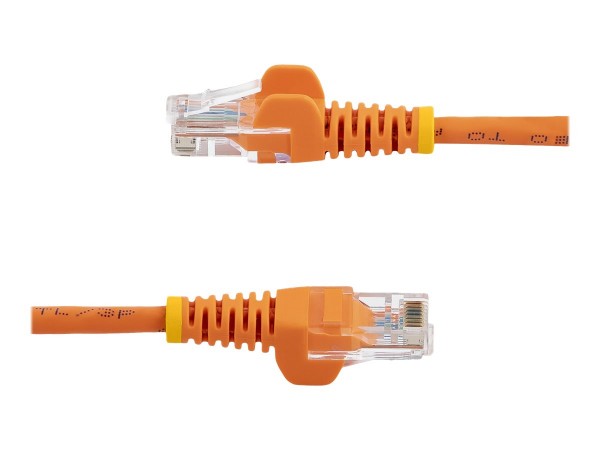 StarTech.com Cavo di rete CAT 5e - Cavo Patch Ethernet RJ45 UTP Arancio da 1m antigroviglio - 1 m -
